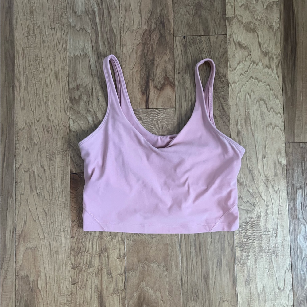 Lululemon Align Pink Crop Top 10
